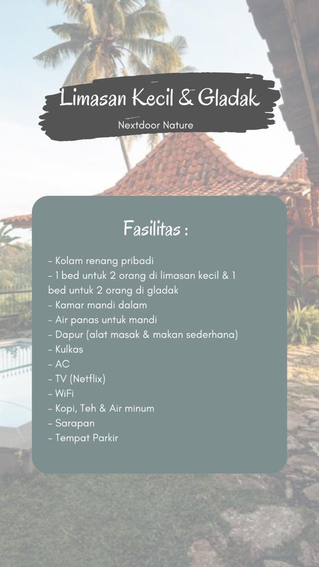 Villa Nextdoor Nature Yogyakarta Bantul Luaran gambar