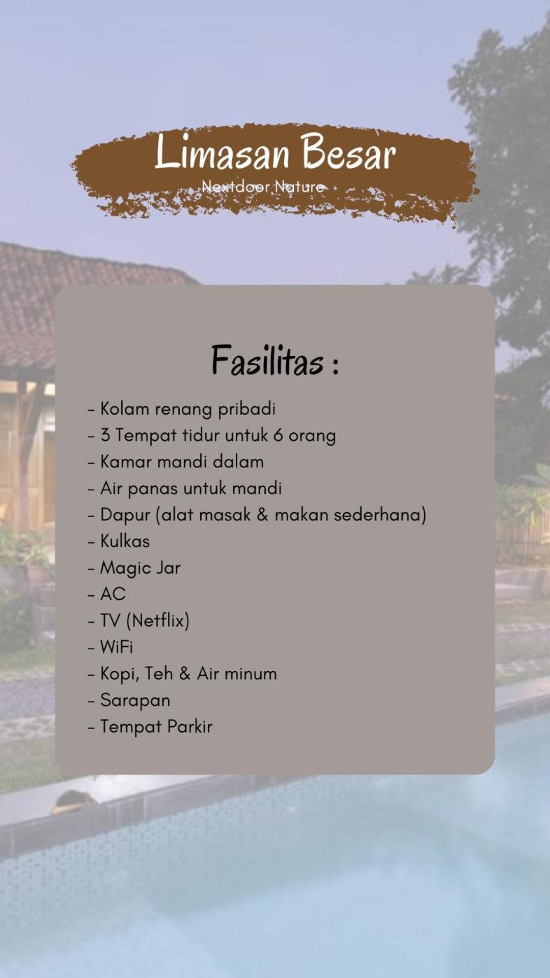 Villa Nextdoor Nature Yogyakarta Bantul Luaran gambar